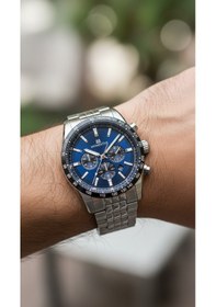 Resim Momentus Gümüş Çelik Kordon Erkek Kol Saati Sc369t-11ss Siyah - Gümüş 