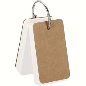 Resim Öğrenme Kartları, Düzenli Baskılı Defterler, Kraft Kağıt Kelime Vokabülü Kartları Öğrenme İçin, DIY Selam Kartları - Ofis Malzemeleri - Kartlar İçin Stok 