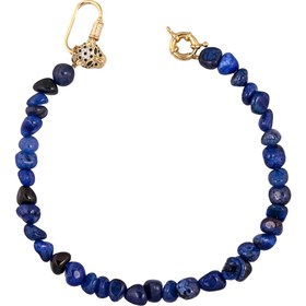 Resim Midnight Blue Doğal Taşlı Çanta Süsü - LuxCharm (Bag Charm) | Happyangels 