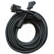 Resim 5M Metre Vga Monitör Projeksiyon Görüntü Kablosu - Koyu Gri 