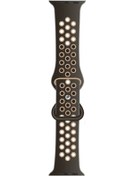 Resim Sones Kelebek Toka Çift Tonlu Sıvı Silikon Saat Kordonu iOS Uyumlu Watch Ultra 49mm-watch Ult Seri 9-8-7 Akıllı Saat Aks. 47485793 