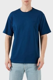 Resim Les Benjamins% 100 Pamuk Regular Fit Bisiklet Yaka Logolu T Shirt Erkek T SHİRT LBNOOSESSMUTS 