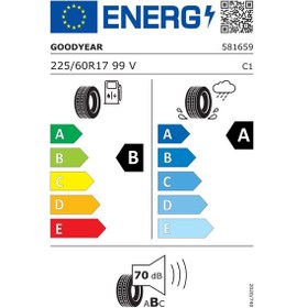 Resim Goodyear 225/60 R17 99v Effıcıentgrıp 2 Suv Yaz Lastiği 2025 
