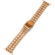 Resim Apple Watch 7 45mm KRD-54 Metal Kordon 