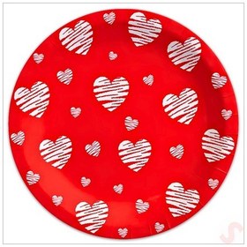 Resim Love Karton Tabak - 23cm X 8 Adet 