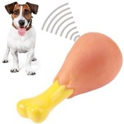 Resim Köpekler İçin Oyuncak Tavuk Budu 