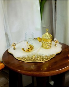 Resim Spark Söz Damat Kahve Tepsisi Siyah Siyah 