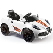 Resim Dolu Oyuncak 12v Sport Coupe Akülü Araba Beyaz B3409809523n1 