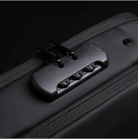 Resim Dembastore Usb Şarj Portlu Ve Kilitli Omuz Ve Göğüs Çantası Siyah Yetkili Satıcı Demba Store 