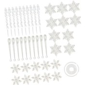 Resim Homyl Yılbaşı Ağacı Asılı Dekorasyon Parti Ev Düğün Adet 41 