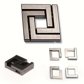 Resim 3D Metal Küp Bulmaca Oyunu - Beyin Geliştirici Oyuncak, Spor Temalı, Doğum Günü, Yıl Dönümü, Bekarlığa Veda Partisi, Noel, Cadılar Bayramı, Yeni Yıl ve Sevgililer Günü Hediyesi, Aile ve Mutfak Parti Malzemeleri, 14 Yaş ve Üzeri İçin Uygun, Yaratıcı Zeka Gelişimi, Elektriksiz Halloween & Noel Etkinlik ve Parti Malzemeleri 