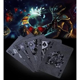 Resim Storemax Siyah Kaplama Iskambil Oyun Kartı 