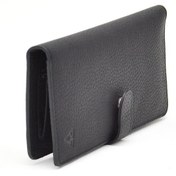 Resim Rich Smith Unisex Portföy Kartlık Cüzdan 4230 Mat Siyah 
