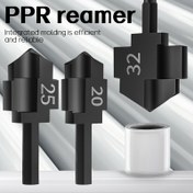 Resim 3 adet: 20/25/32 Hex PPR Reamer Düz Matkap Çoklu Özellikli Adım Matkap Tamir İç Gövde Dikiş Sızıntısı Tamir Su Boru Aracı 