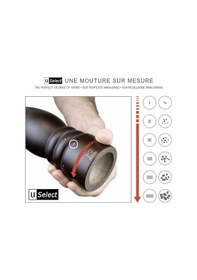 Resim Peugeot Paris U-Select Tuz-Karabiber Değirmeni 2'li 18 CM 