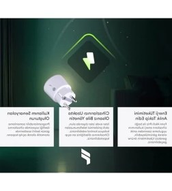 Resim Die Grup Wi-Fi Akıllı Priz, 3'lü Set, 16A Güç Kapasitesi 