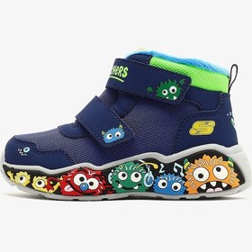 Resim Skechers Play Scene Bebek Spor Ayakkabı Lacivert 