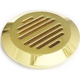Resim Humidor Puro Kutusu Nemlendirici Haznesi Yuvarlak Metal Sarı 37 MM 