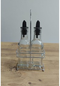 Resim Yağlık Cam 200 Ml 2'li Set Şeffaf 