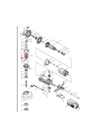 Resim Makita GA4540R Rulman 6903 Ürün Kodu 210302-8 
