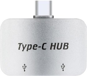 Resim Type C To Usb 3.0 2 Port Hub 3.1 Çevirici Dönüştürücü Çoklayıcı Çoğaltıcı 