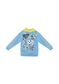Resim Denokids Mshb&g Cool Bear Erkek Çocuk Sweatshirt Mavi 