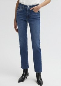 Resim Mavi - Viola Koyu Gölgeli Mavi Premium Jean Pantolon 101048-85290 Lacivert 