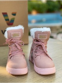 Resim Vicco Kappa Kürklü Kız Bebe Pudra Bot 946.p20k.222-124 