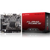 Resim Arktek Alpha Force, Ak-h61m El, 2xddr3, M.2, D-sub, Hdmı, 2-3.nesil, Lga1155 Soket, Anakart 