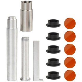 Resim Yaozixa Baskı Anahtarı Kurulum Seti - Paslanmaz Çelik Ve Kauçuk Malzeme, Piston, Mermer Ve Keçeli Aksesuarlar İçeren Tam Zırh 