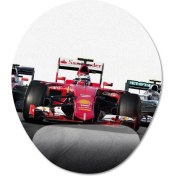 Resim Pixxa Formula 1 Bilek Destekli Mousepad Model - 6 Oval 