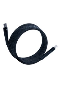 Resim Bmcc-03 Siyah Manyetik Usb-c-usb-c Kablo 2 M, 60 W Hızlı Şarj 