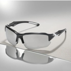 Resim Willowhaven Siyah Çerçeve Gümüş Yaprak Moda Gözlük - Dayanıklı Hafif Unisex Aksesuar 