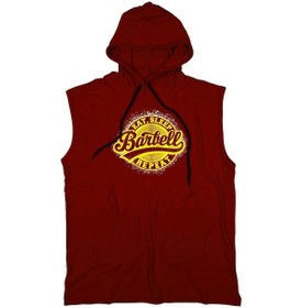 Resim Bluu Barbell Unisex Kapşonlu Kolsuz T-Shirt Fitness Atleti (532942476) 