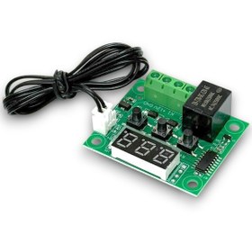 Resim W1209 Röle Çıkışlı Dijital Termostat - Sıcaklık Kontrol Kartı - 1 Adet 