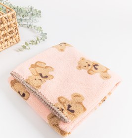 Resim Babymod Ayıcık Figürlü Kuzu Welsoft Bebek Battaniye 