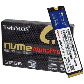 Resim Twinmos Nvme512gb2280ap, Alphapro, 512gb, 3600-3250mb/s, Gen3, Nvme Pcıe M.2 2280, Ssd, Tlc, 3dnand 