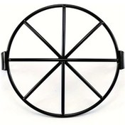 Resim Dashanshop Pirinç Şekilli 6.5" Universal Motosiklet Far Koruyucu Grill Maskesi Cruiser Chopper Cafe Racer 