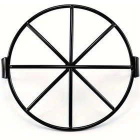 Resim Dashanshop Pirinç Şekilli 6.5" Universal Motosiklet Far Koruyucu Grill Maskesi Cruiser Chopper Cafe Racer 