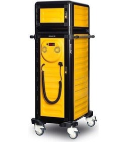 Resim Gastrolley Tekli Hastane Tepsi Arabası 100 / 25 Isıtmalı+nötr 57 X 79 X 158 Cm 