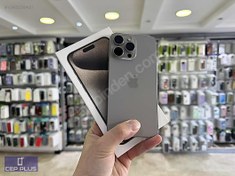 Resim Apple iPhone 15 Pro Max İkinci El TR | 256 GB | Natürel Titanyum İkinci El CEP PLUS'TAN 28.12.2025 GARANTİ İPHONE 15 PRO MAX 256GB PİL:85