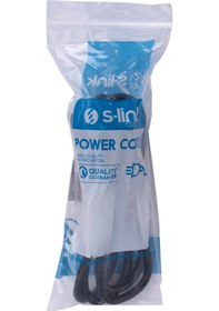 Resim S-Link SL-P175 1.5 M 0.75 MM Lüks Power Kablo 3 Adet 