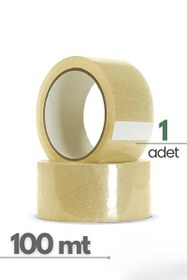 Resim Mithra Life MIT1281 Güçlü Yapışkan Şeffaf Koli Bandı 45 MM X 100 MT 