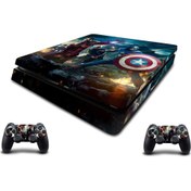 Resim Stickermarket PS4 Slim Avengers Sticker Seti 