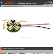 Resim Shineyee M12 M18 Elektrik Aleti Karbon Fırça Tutucusu - 2602-20 Aeg Uyumlu, Kolay Kurulum, Dayanıklı Malzeme, Performans Artırıcı 