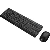 Resim Philips SPT6407 Bluetooth Kablosuz Türkçe Q Klavye Mouse Seti Siyah 