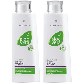Resim Lr Aloe Via Aloe Vera Temizleyici Yüz Toniği 200 ML x 2 