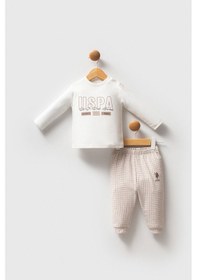 Resim U.s. Polo Assn Erkek Bebek Kahverengi Takım Usb2579-c-v1 Kahverengi 