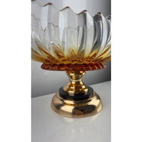 Resim Kristal Gondol Şekerlik Sunumluk Söz Nişan Kız Isteme Çikolatalık Dekoratif Obje Biblo Süs Eşya 