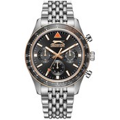Resim Slazenger SL.09.2417.2.02 Erkek Kol Saati | 44 mm Kurşun Kadran, Çelik Kasa, Kronograf 